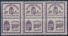 1945 Számlailleték Bélyeg 20P Hatostömb, Használatlan - Unclassified