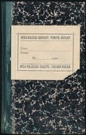 1900 A Budakalászi Keresztény Temetkezési Egylet Alapszabályai és Tagsági Könyve 40p. - Zonder Classificatie