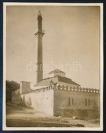 1931 Október, Budapest, Kinszki Imre (1901-1945) Budapesti Fotóművész által Feliratozott Vintage Fotó (Minaret), 8x6 Cm - Autres & Non Classés