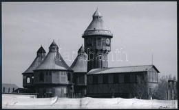 Balás István (1945- ): Óbudai Gázgyár, Művészi Fotóprint, Jelzett, 15x25 Cm - Otros & Sin Clasificación