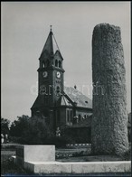 Cca 1975 Magyar Alfréd 2 Db Vintage Fotóművészeti Alkotása, Egyik Pecséttel Jelzett, 15x24 Cm és 24x18 Cm - Andere & Zonder Classificatie