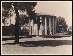 Cca 1920 Wanaus József Pecsétjével Jelzett 11 Db Vintage Fotó Olaszország Műemlékeiről, 17x23 Cm - Other & Unclassified