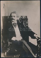 1913 David Popper (1843-1913) Cseh Gordonkaművész, Zeneszerző, Korabeli Sajtófotó Hozzátűzött Szöveggel /  Press Photo 1 - Autres & Non Classés
