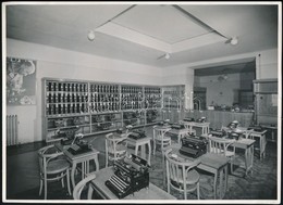 Ideal írógép Bemutatóterem, Seidner Foto Budapest, Pecséttel Jelzett, 17,5×24 Cm - Autres & Non Classés