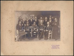 Cca 1926 Fuchs József Budapesti Asztalosmester és Alkalmazottai, Továbbá Fuchs J. József Bútorgyárának Alkalmazottjai, 2 - Autres & Non Classés