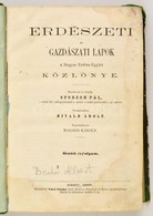 1866 Erdészeti és Gazdászati Lapok A Magyar Erdész-Egylet. V., Teljes évfolyam. 1-12. Sz. Szerk.: Sporzon Pál. Főmunkatá - Zonder Classificatie