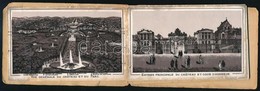 Cca 1880 Versailles 12 Képet Tartalmazó Litografált Leporelló. Egy Kép Sérült 12x8 Cm - Non Classés