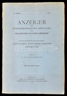 1914 Anzeiger Der Ethnographischen Abtheilung Des Ungarischen National-Museums. 1907 VI. évf. Szerk.: Dr. Semayer Viliba - Zonder Classificatie