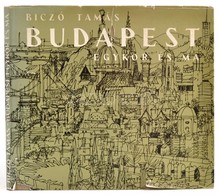 Biczó Tamás: Budapest Egykor és Ma. Bp., 1979, Panoráma. Kiadói Egészvászon Kötés, Kiadói Szakadt  Papír Védőborítóban. - Zonder Classificatie