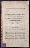 Cca 1830-1840 Törvény Czikkelyek Javallatai Az Urbéri Tárgyban. Projecta Articulorum In Objecto Urbariali. Nr. 43. Hn.,  - Non Classificati