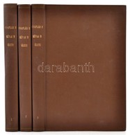 Csaplár Bendek: Révai Miklós élete I-III. Kötet. Bp., 1881-1886, Aigner Lajos,(Rudnyánszky A-ny.), 1 T.+2+357+4+416+4+43 - Non Classificati