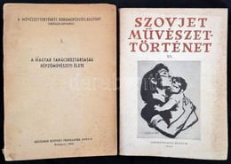 Szovjet Művészet Történet. XV. Bp. 1960, Szépművészeti Múzeum. Fekete-fehér Fotókkal. Kiadói Papírkötés, Foltos Borítóva - Non Classificati