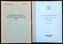 A Magyar Államvasutak III. ötéves Tervének értékelése. 1966-1970. Összeállította: KPM Vasúti Főosztály. Bp.,1971, MÁV. K - Unclassified