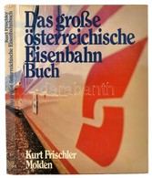 Kurt Frischler: Das Grosse Österreichische Eisenbahnbuch. Wien, 1979, Fritz Molden. Német Nyelven. Kiadói Kartonált Papí - Non Classés