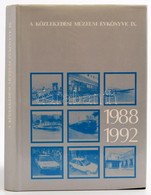 A Közlekedési Múzeum évkönyve IX. 1988-1992, Szerk.: Katona András. Bp, 1994, Műszaki Könyvkiadó. Kiadói Egészvászon Köt - Zonder Classificatie