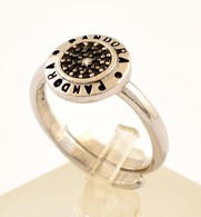 Ezüst(Ag) állítható Pandora Gyűrű, Jelzett, Bruttó: 3,6 G - Autres & Non Classés