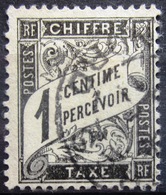 FRANCE              TAXE 1              OBLITERE - 1859-1959 Usados