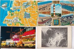 ** * 80 Db MODERN Francia Városképes Lap és Pár Motívumlap / 80 Modern French Town-view Postcards And Some Motives - Zonder Classificatie