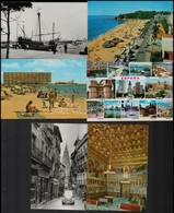 ** * 50 Db MODERN Spanyol Városképes Lap / 50 Modern Spanish Town-view Postcards - Unclassified
