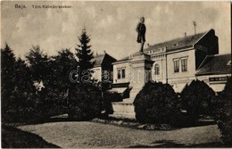 T2 1924 Baja, Tóth Kálmán Szobor, Schöffer Gyula, Merkur Szállítási Vállalat, Zwillinger Arnold, Krausz Lipót és Ifj. Wa - Non Classés