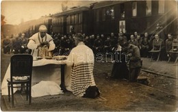 * T2/T3 1921 Biatorbágy, Vasútállomás, Vöröskeresztes Kórházvonat, IV. Károly és Zita Királyi Pár Utolsó útja Magyarorsz - Non Classificati