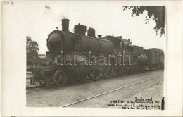 ** T2 1906 Budapest, A MÁV 203. Sorozatú Mozdonya / Hungarian State Railways Locomotive. Photo - Non Classés