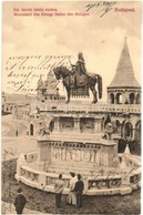 T2 Budapest I. Szent István Király Szobra. Divald Károly 1182-1907. - Ohne Zuordnung