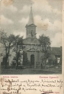 T2/T3 1899 Budapest IV. Újpest, Református Templom, Schön Bernát Kiadása (EK) - Non Classés