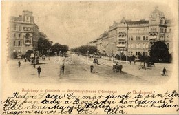 T3 1901 Budapest VI. Andrássy út, Octogon. Rigler J. E. Rt. (Rb) - Non Classificati