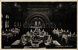 T2 1932 Budapest VII. Debrecen étterem Belső (Tulajdonos: Szabó Lajos). Rákóczi út 88. - Non Classificati