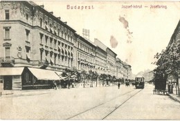 T2/T3 Budapest VIII. József Körút, Gruber Károly Kávéháza, Villamos (fl) - Non Classés