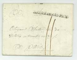 ARMEE Du BAS RHIN Devant Mayence Mainz 1794 D'Hallot Lettre D'armee Guerres Revolution - Army Postmarks (before 1900)