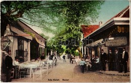 T2/T3 1921 Ada Kaleh, Bazár, Hussni Salih és Társa üzlete, Törökök / Turkish Bazaar Shop - Non Classés