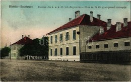 T2/T3 Beszterce, Bistritz, Bistrita; 63-as Cs. és Kir. Gyalogezred Laktanyája / Kaserne Des K.u.K. 63. Inft.-Regiments / - Non Classés