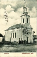 * T2/T3 Gencs, Ghenci; Biserica Romana Unita / Román Görögkatolikus Templom / Romanian Greek Catholic Church (ragasztóny - Non Classificati