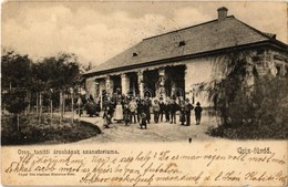 T2/T3 Csízfürdő, Kúpele Cíz; Orsz. Tanítói árvaházak Szanatóriuma. Fogel Mór Kiadása / Sanatorium Of The Teachers Orphan - Unclassified