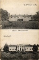 T2 1918 Felsőszemeréd, Horné Semerovce; Gróf Wilczek és Ivánka Kastély / Castles - Unclassified