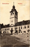 T2/T3 1909 Gölnicbánya, Bergstadt Gölnitz, Gelnica; Városház, Gyógyszertár. W.L. Bp. 2704. / Town Hall, Pharmacy (EK) - Non Classificati