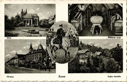 ** T2 Kassa, Kosice; Dóm, Rákóczi Sírja, Fő Utca, Lajos Menház, Horthy Miklós Fehér Lovon / Cathedral, Tomb Of Rákóczi,  - Unclassified