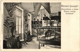 T2 1903 Kassa, Kosice; Fegyverterem A Rákóczi Ereklye Kiállításból, Belső. Nyulászi Béla Kiadása / Weapons Room Of The R - Non Classés