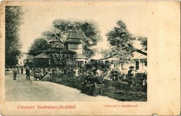 * T3 Szobránc, Szobráncfürdő, Kúpele Sobrance; Főforrás és Fürdőház / Mineral Spring, Spa (Rb) - Non Classés