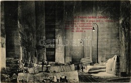 T2 1913 Aknaszlatina, Slatinské Doly, Solotvyno (Máramaros); Ferenc Bánya Belső. Nostitius L. Felvétele / Salt Mine Inte - Non Classificati