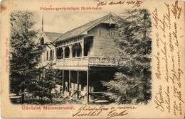 T2/T3 1901 Gyertyánliget, Polyana-Gyertyánliget, Kabola Polyána, Kobyletska Poliana (Máramaros, Maramures); Fürdő. Kiadj - Sin Clasificación