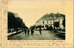 T2/T3 1912 Munkács, Mukacheve, Mukacevo; Sugár út, Királyi Járásbíróság. W.L. Bp. 5662. Kiadja Rekord Képeslap Király /  - Non Classés