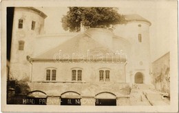 ** T1 Munkács, Mukacheve, Mukacevo; Vár, II. Udvar / Hrad Palanok, II. Nádvori / Castle Courtyard. Photo - Unclassified