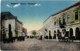 T2/T3 Munkács, Mukacheve, Mukacevo; Fő Utca, Ornstein Mar. üzlete / Main Street, Shops  (EK) - Non Classificati