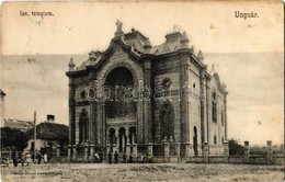 T2/T3 1910 Ungvár, Uzshorod, Uzhorod; Izraelita Templom, Zsinagóga. Völgyi József Kiadása / Synagogue  (EK) - Sin Clasificación