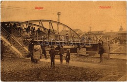 T2/T3 1911 Ungvár, Uzshorod, Uzhorod; Ung Folyó Hídja, Csónakház. W. L. (?) 9. / Uzh River Bridge, Boathouse (EK) - Non Classificati