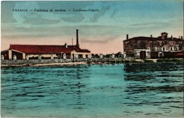** T2 Fazana, Fasana; Fabbrica Di Sardine / Sardinen Fabrik / Szardíniagyár / Sardine Factory. F. G. Marincovich - Ohne Zuordnung