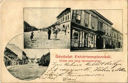 Fehértemplom, Ung. Weisskirchen, Bela Crkva - 6 Db Régi Városképes Lap / 6 Pre-1945 Town-view Postcards - Zonder Classificatie